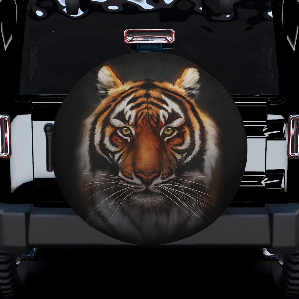 Tiger Spare Tire Cover Gift For Campers