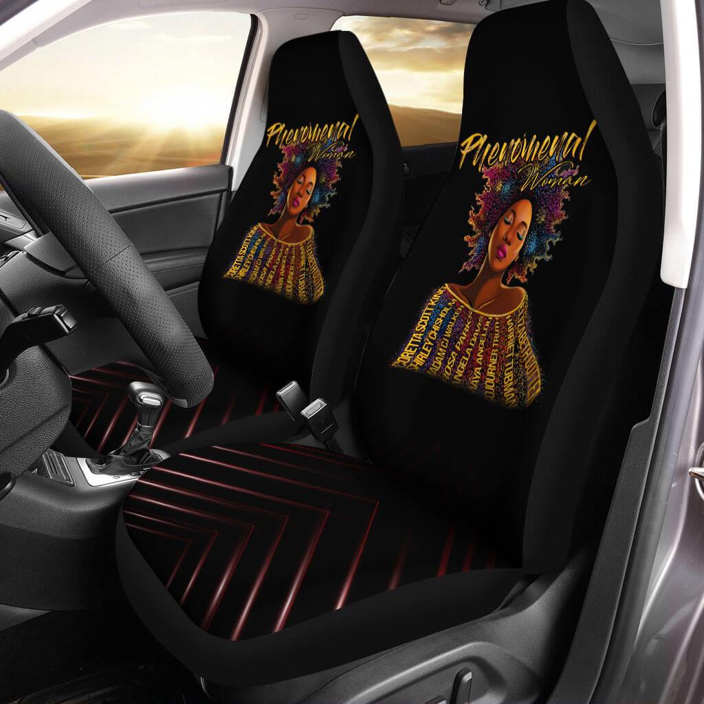 Melanin Automotive Seat Covers Phenomenal Women Luxury Car Seat Covers