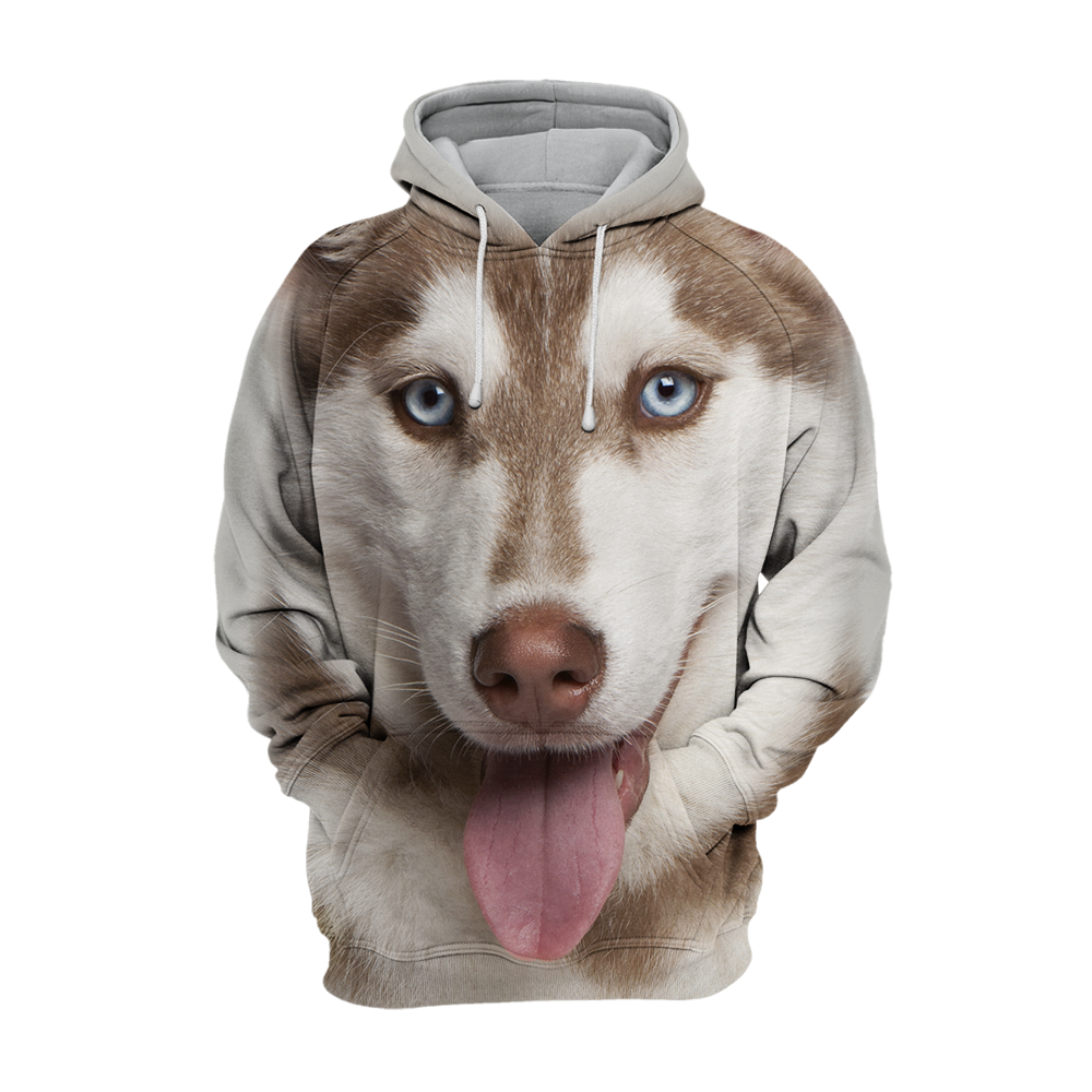 Unisex 3D Graphic Hoodies Animals Dogs Alaskan Husky Puppy