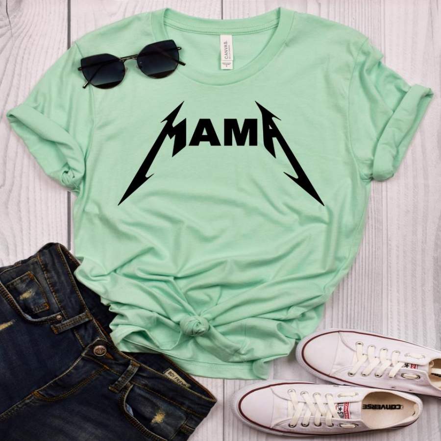 Mama (Metallica Font) T-Shirt