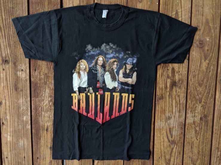 Vintage 1989 Badlands Band Shirt