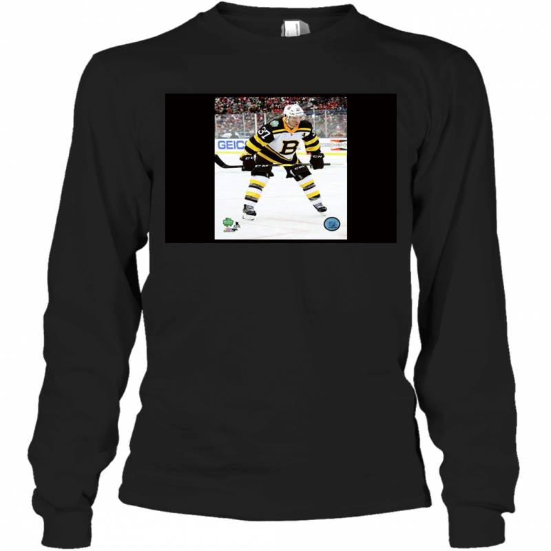 Patrice Bergeron Boston Bruins 2019 Winter Long Sleeve T-Shirt