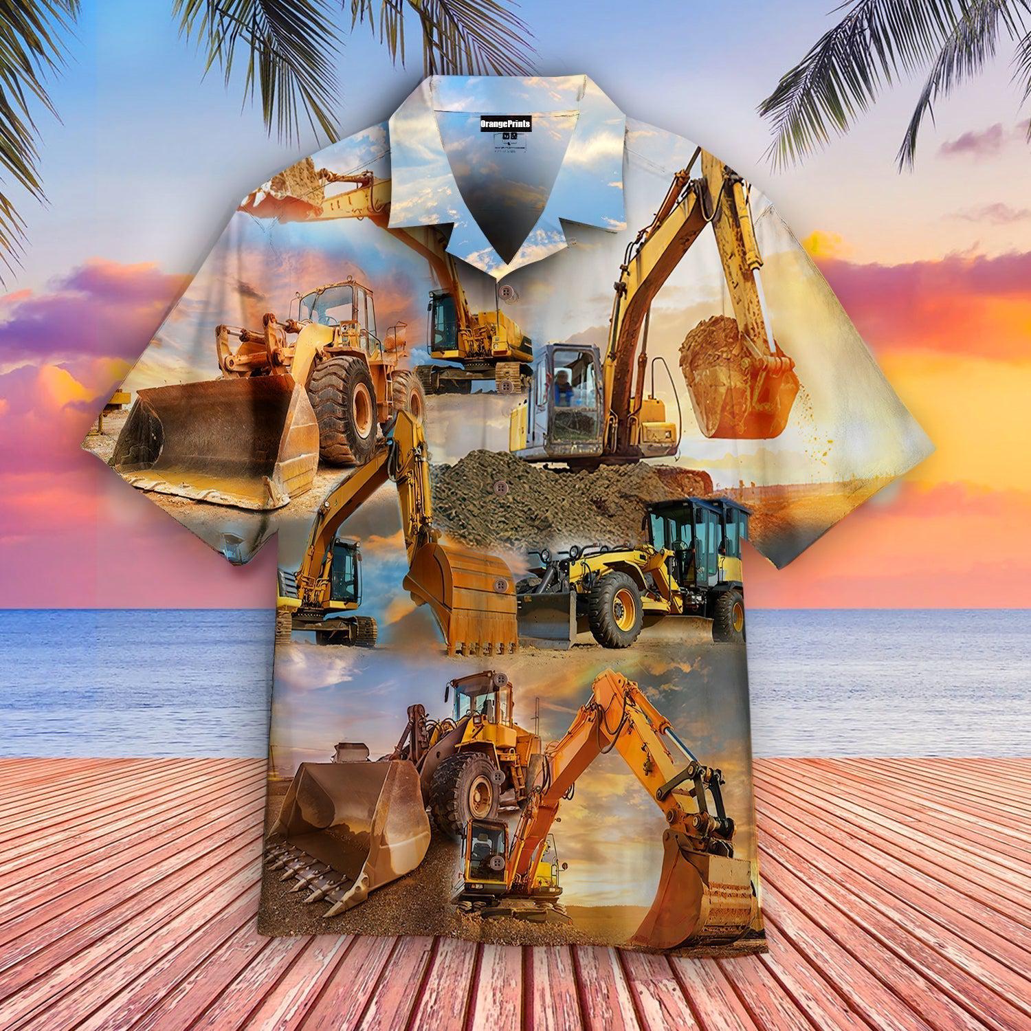 Heavy Equipment Hawaii Shirt For Men Women Ha22996