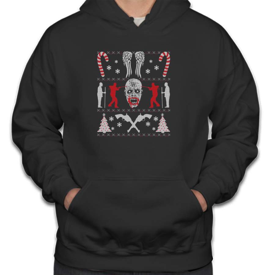 Zombie Ugly Sweater Hoodie