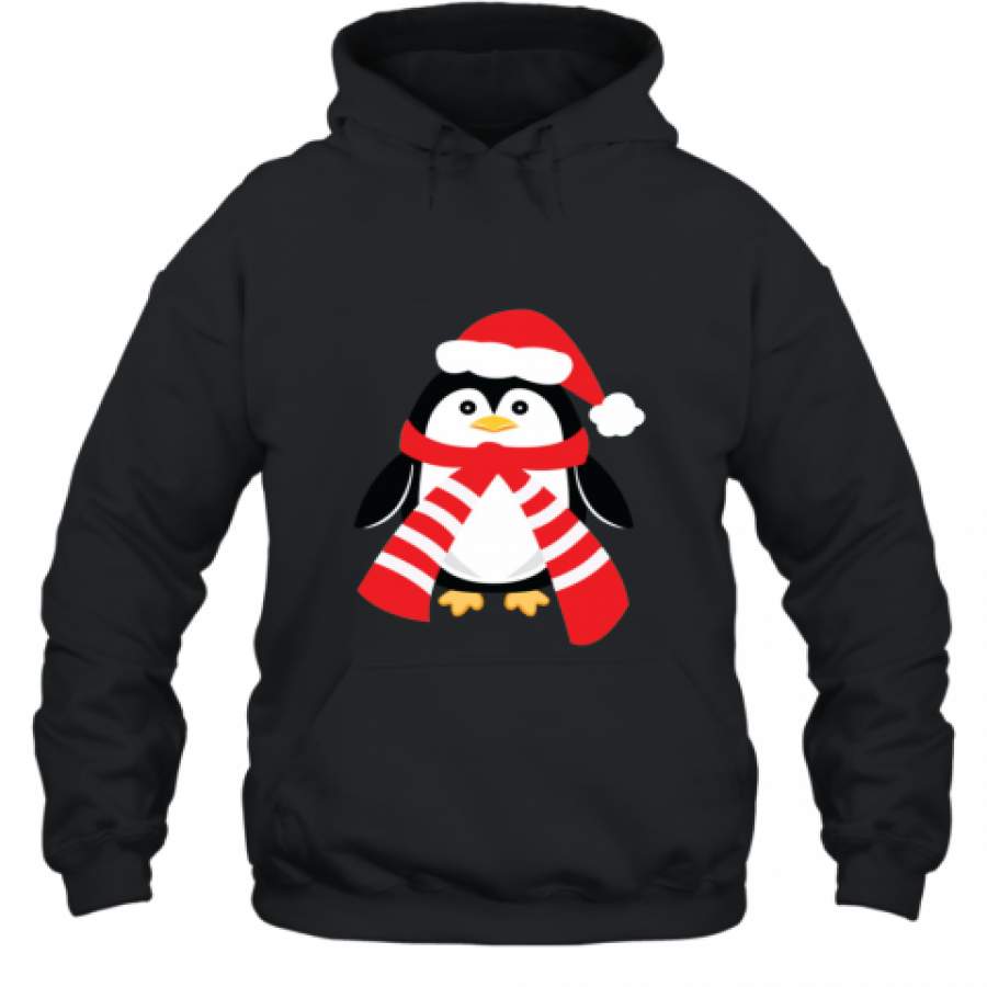 Cute Christmas Penguin shirt Hoodie