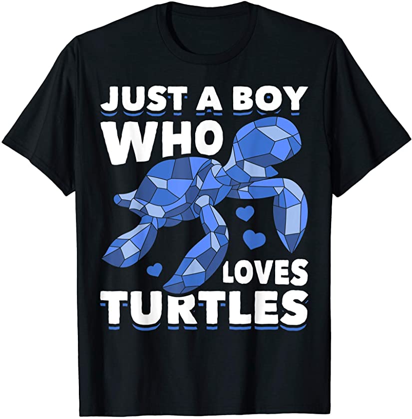 Pet Owner Boys Gift Ocean Animal Sea Turtle Aquarium Turtle T-Shirt