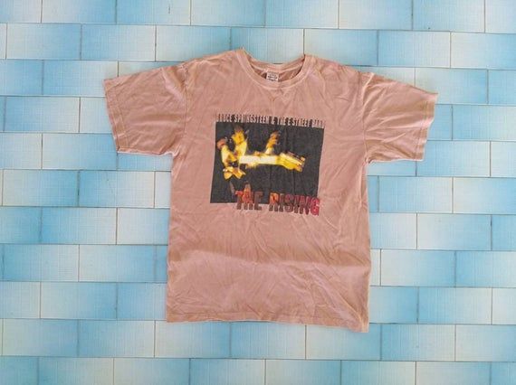 Vintage Bruce Springsteen The E Street Band The Rising Shirt Edium Shirt