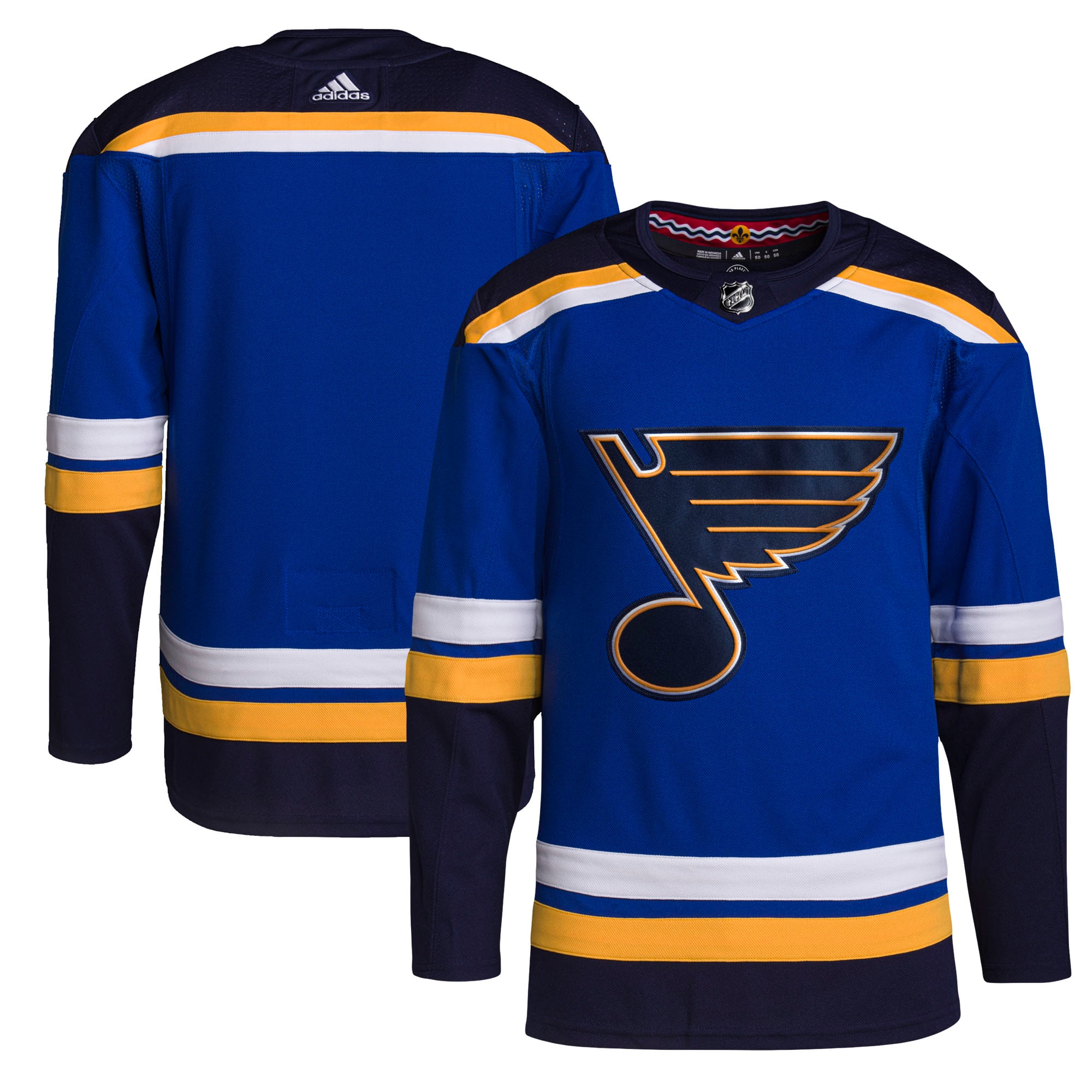 St. Louis Blues Home Authentic Jersey – Royal