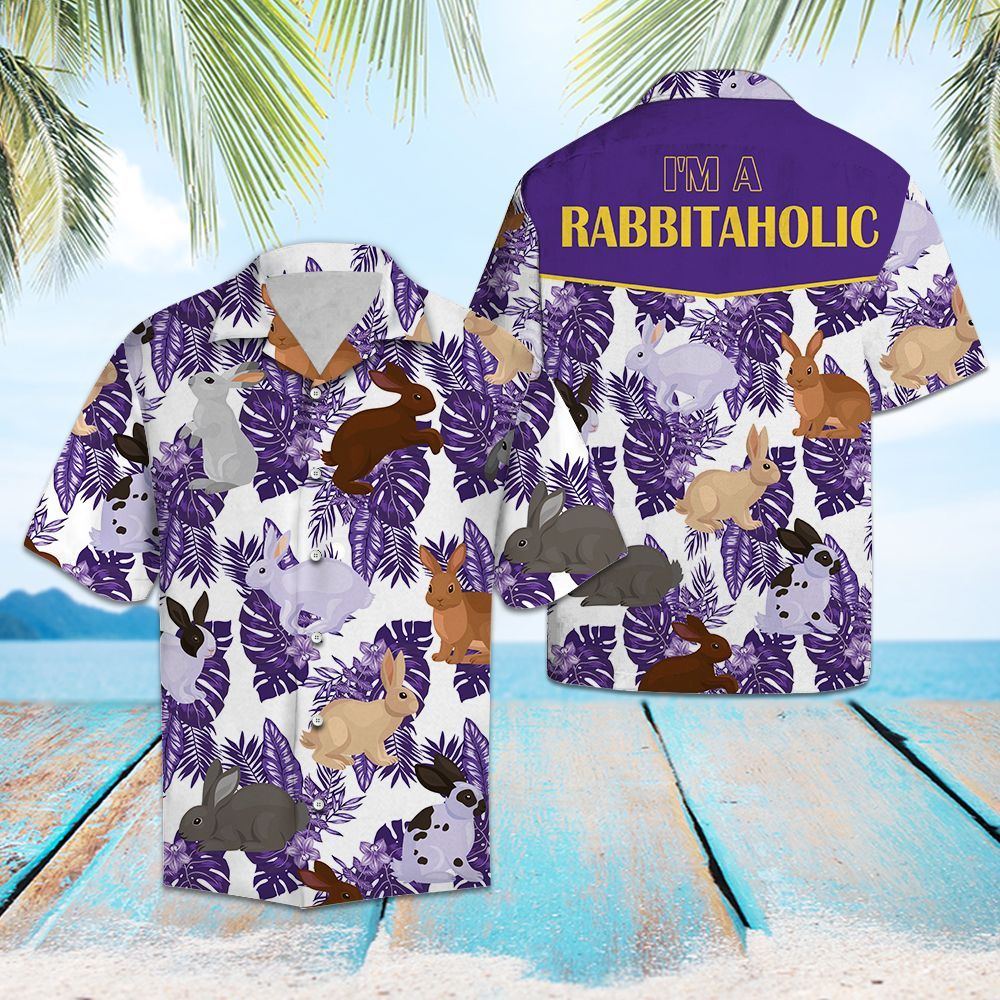 Hawaii Shirt Love Rabbit For Men Unisex Print Aloha Short Sleeve Casual Ha74931