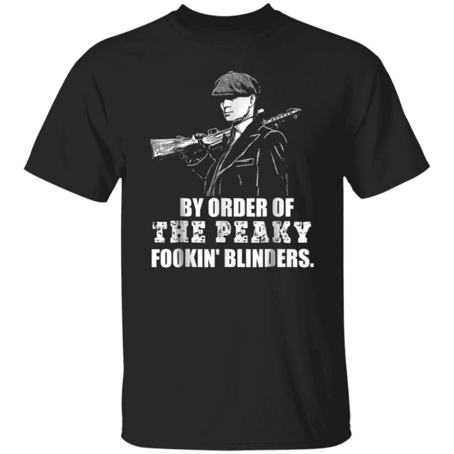 By Order Of The Peaky Fookin T Shirt Blind-ers For Men