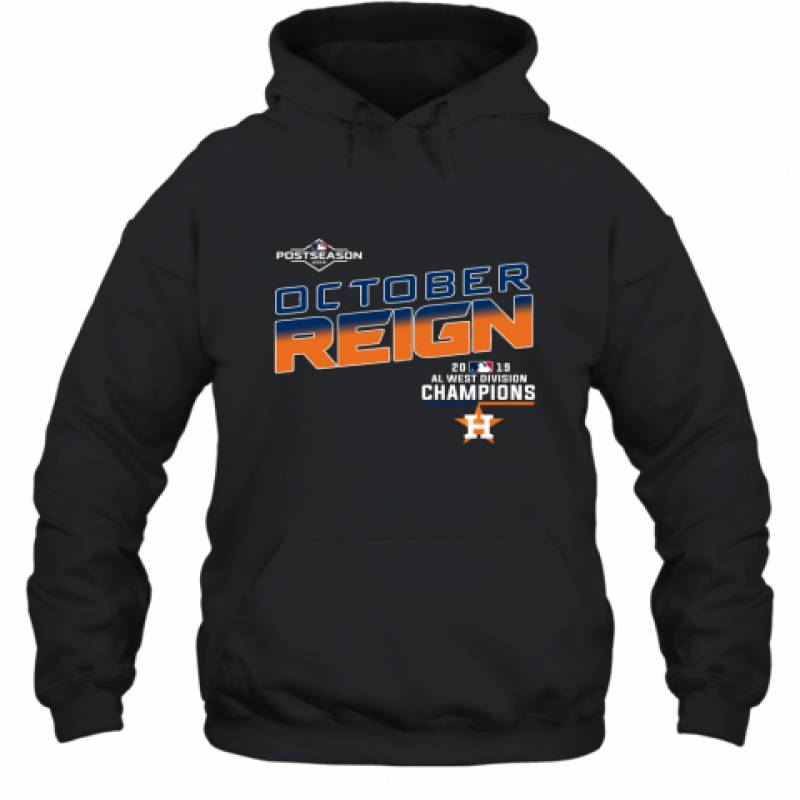 Houston Astros 2019 AL West Division Champions shirt Hoodie