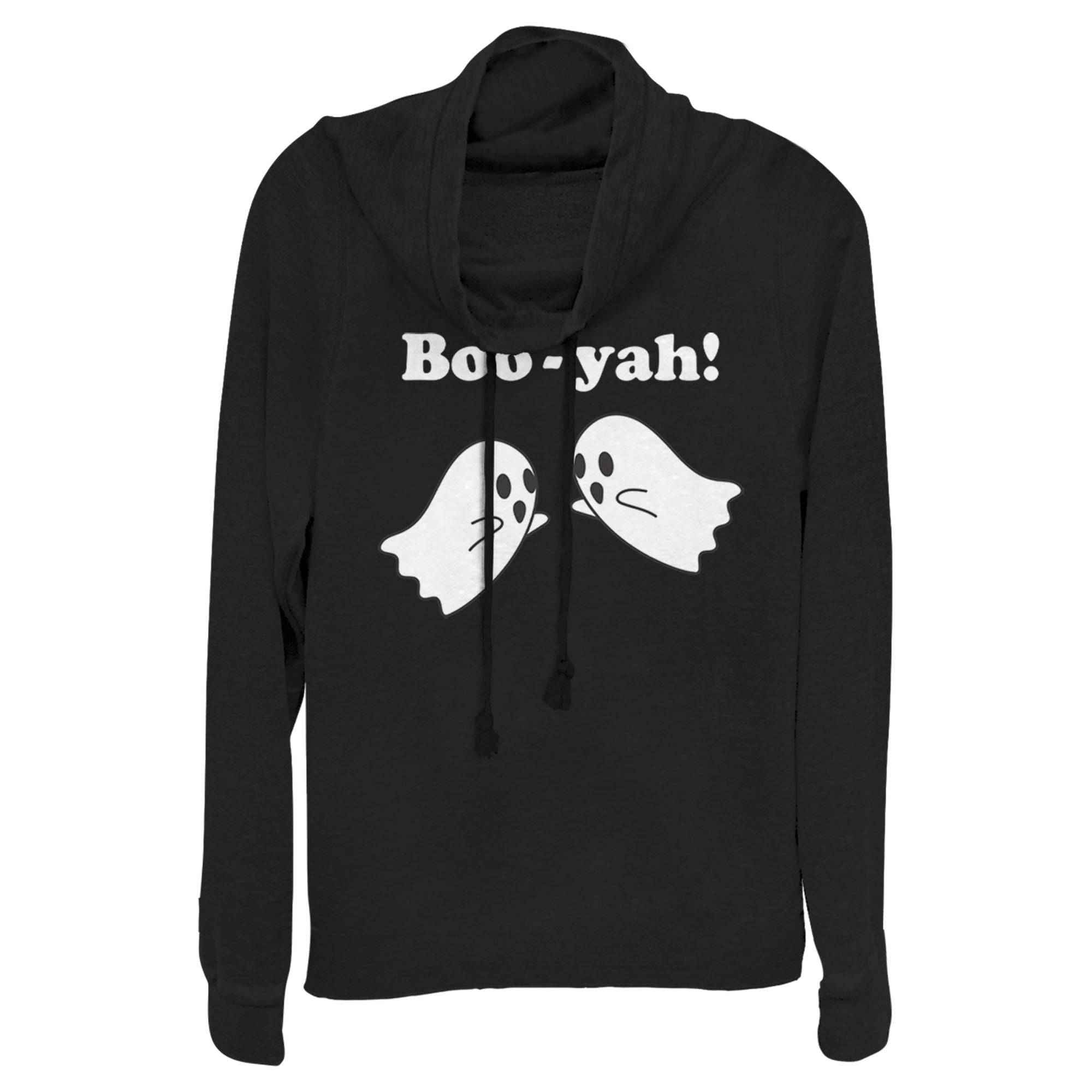 Lost Gods Junior’S Halloween Boo-Yah!  Cowl Neck Sweatshirt