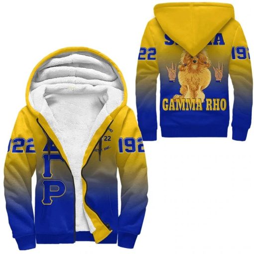 Sigma Gamma Rho Gradient Sherpa Hoodies