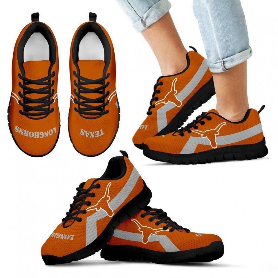 Texas Longhorns Line Logo Sneakers #305