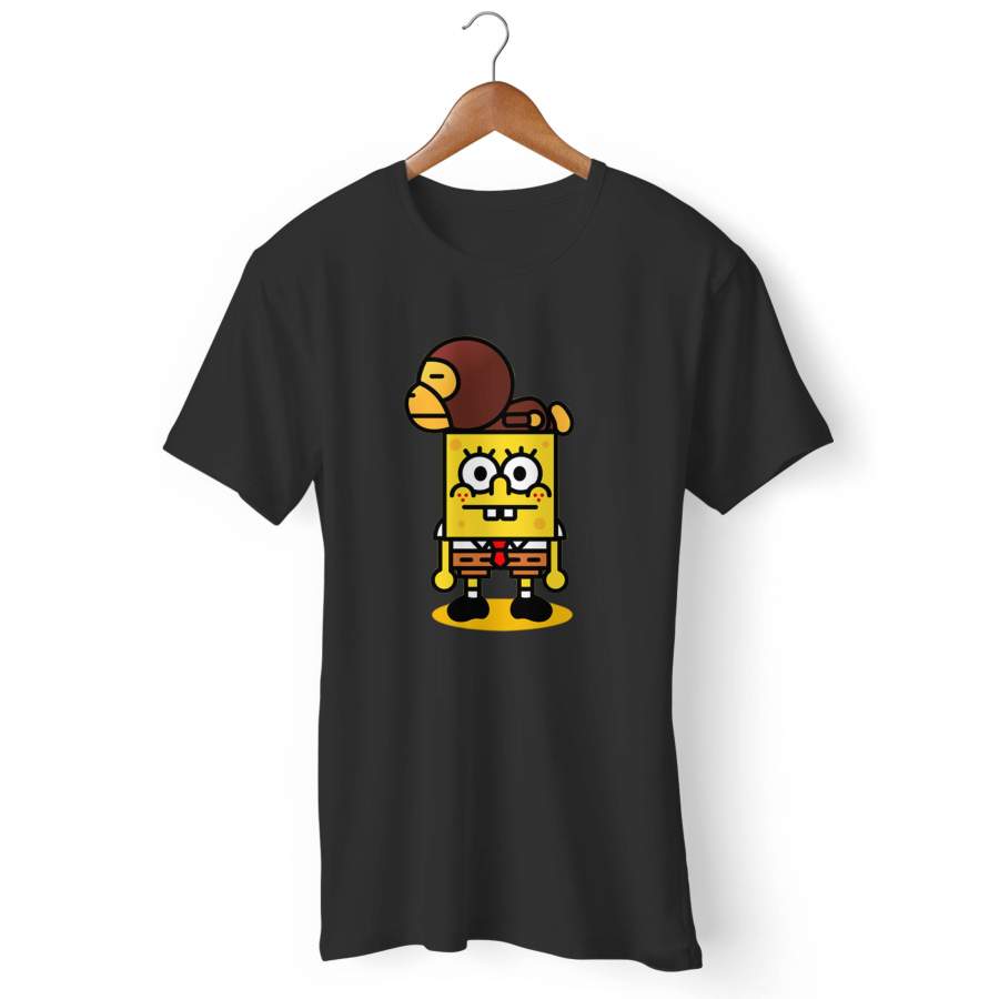 Bape X Spongebob Man’s T-Shirt