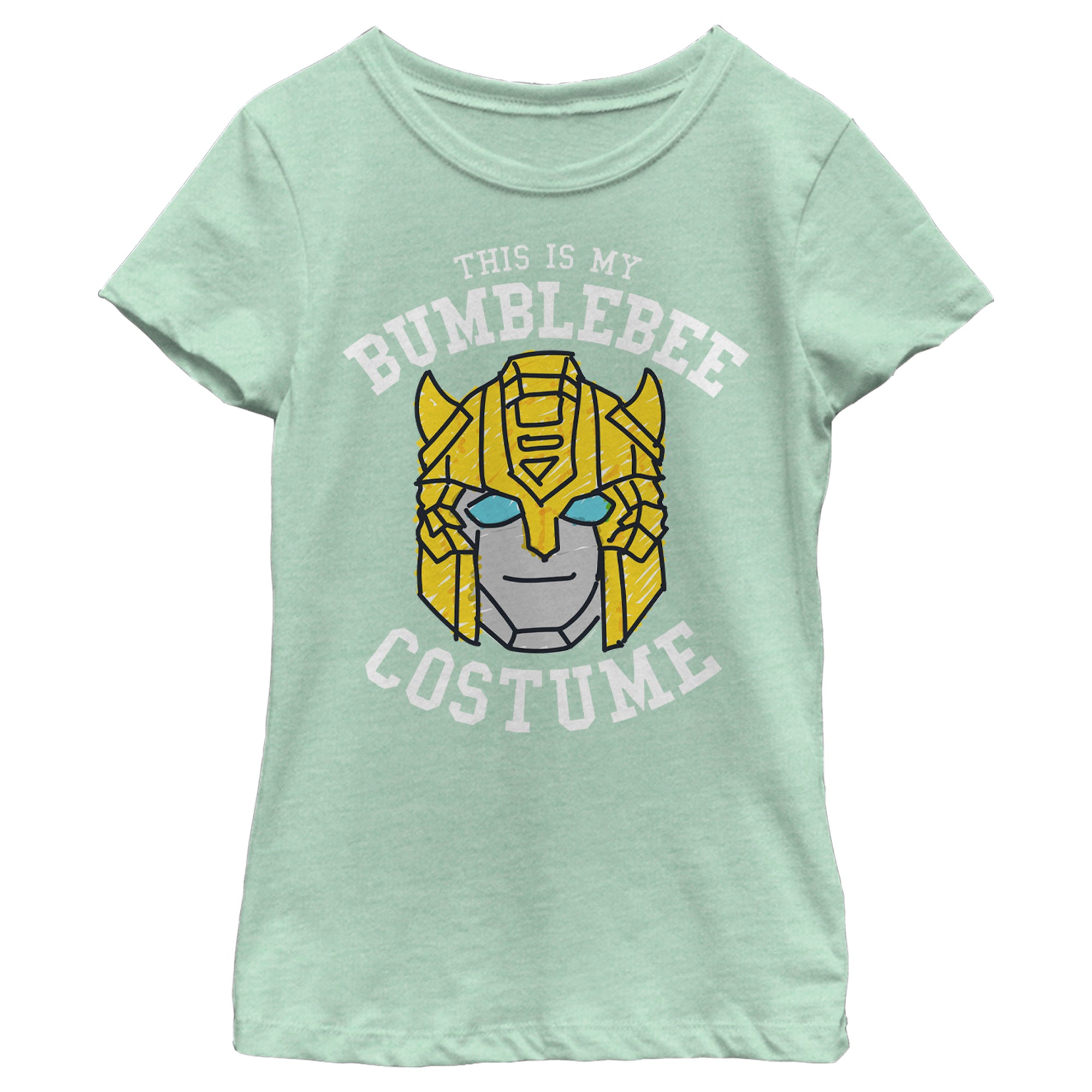 Transformers Girl’S This Is My Bumblebee Costume  T-Shirt