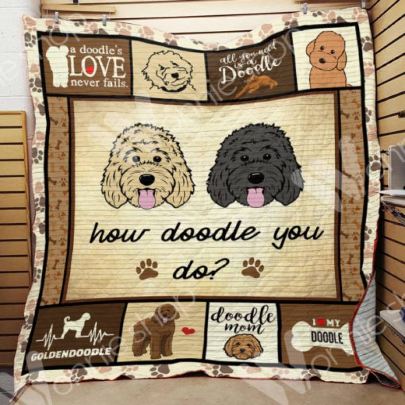 Goldendoodle Dog Blanket NOV1201 82O34