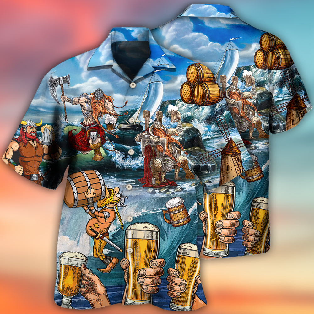 Beer Viking Style I Love It And Drink Hawaii Shirt Ha8838