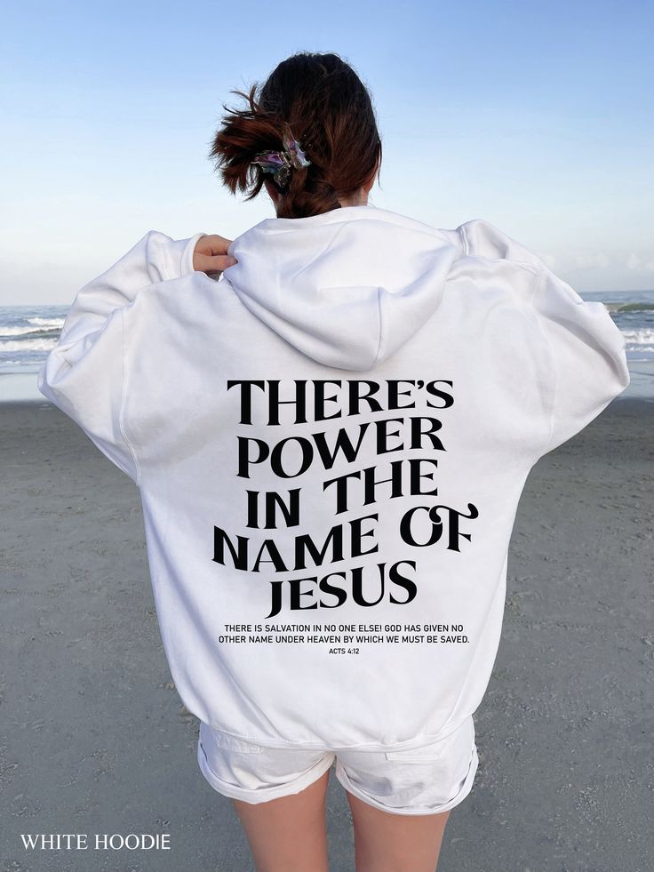 Aesthetic Christian Sweatshirt, Jesus Hoodie, Women's Religious Shirt ...