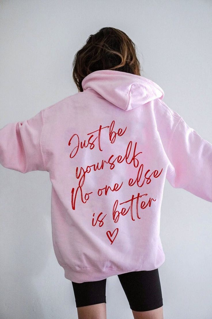 Aesthetic hoodie, mental health hoodie, positivity hoodie, self confidence hoodie, self love hoodie