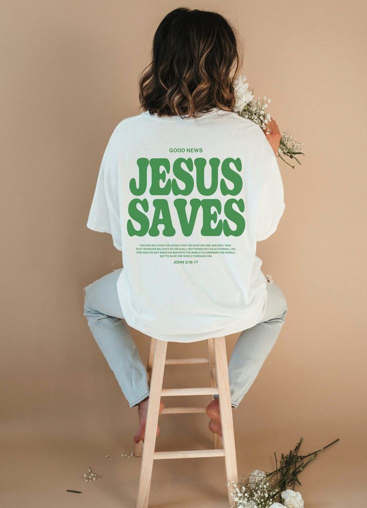 Aesthetic Jesus Shirt Christian Shirt For Men Bible Verse Tee Christian Apparel Christian Streetwear Clothing Jesus Apparel Christian Merch