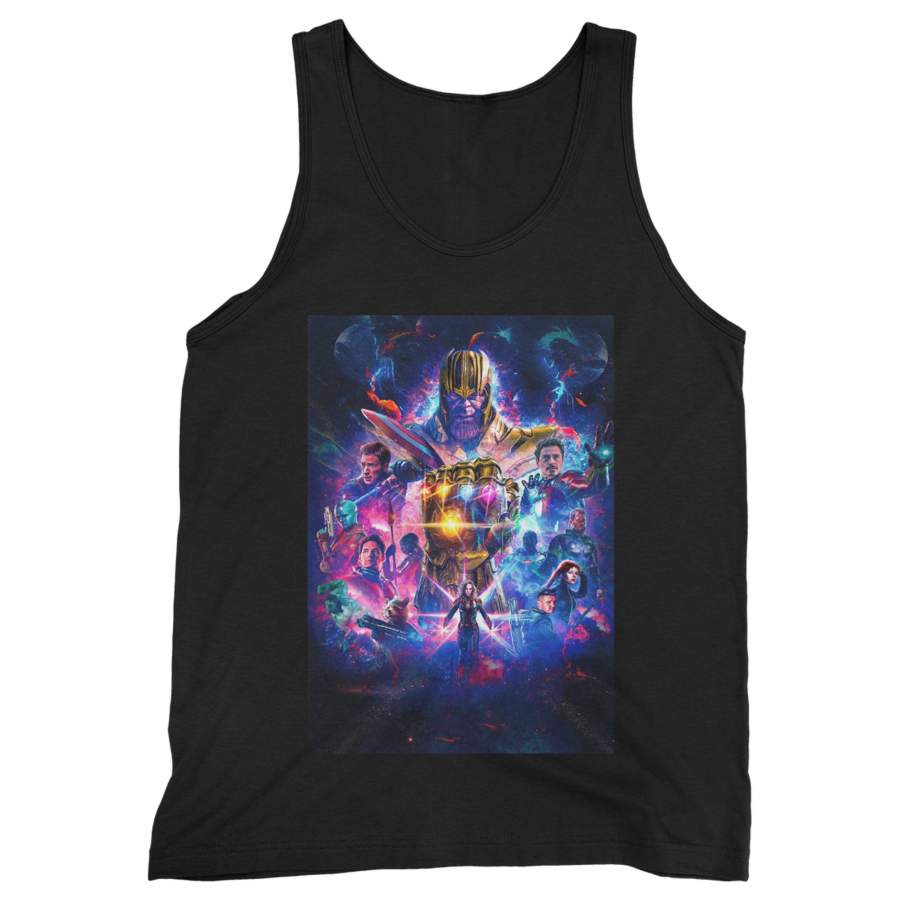 Avenger Endgame Movie Poster Thanos Man’s Tank Top