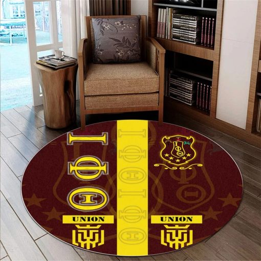 Iota Phi Theta Round Rug – Fraternity Pride Style Round Rug