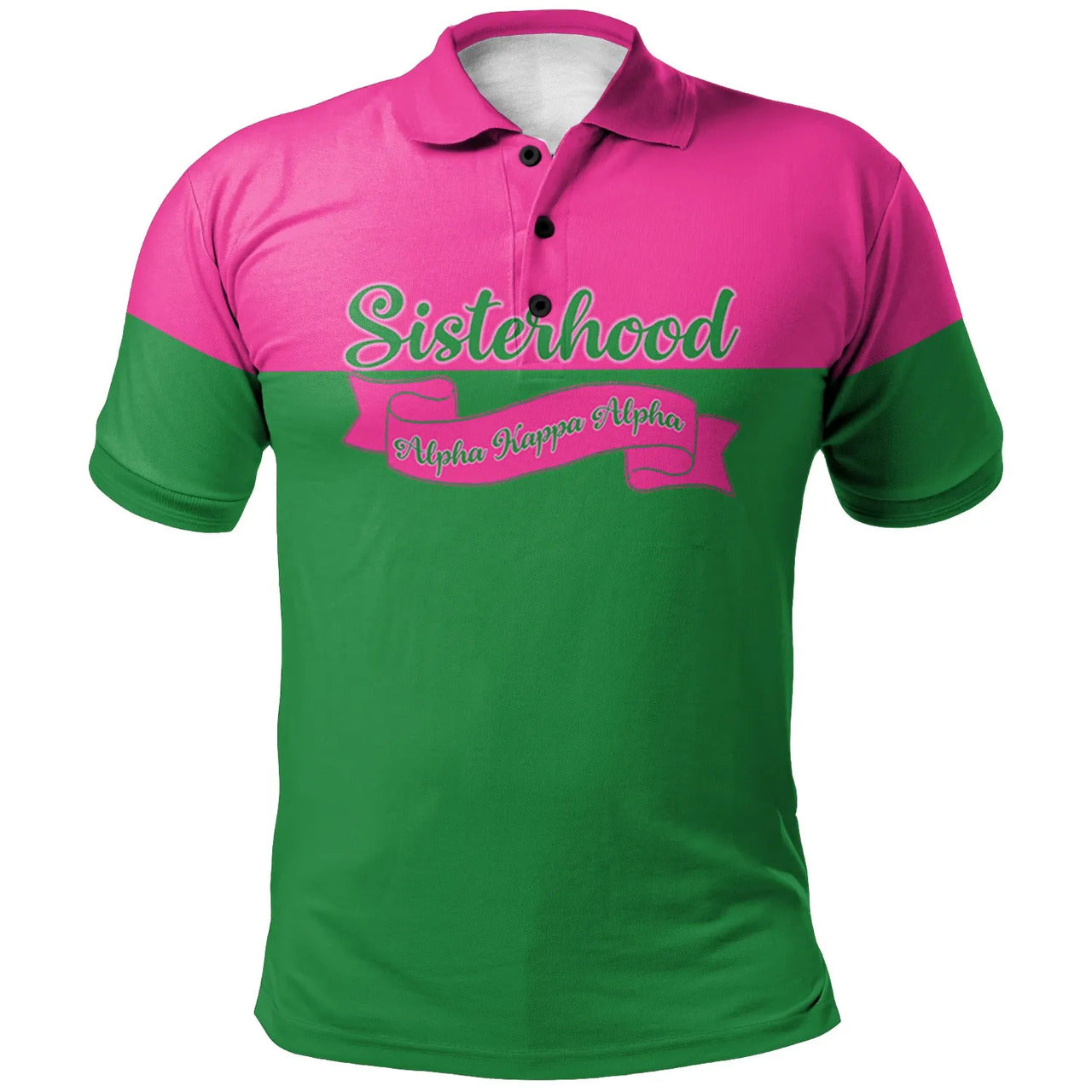 Alpha Kappa Alpha Polo Shirt Sorority Sisterhood Polo Shirt