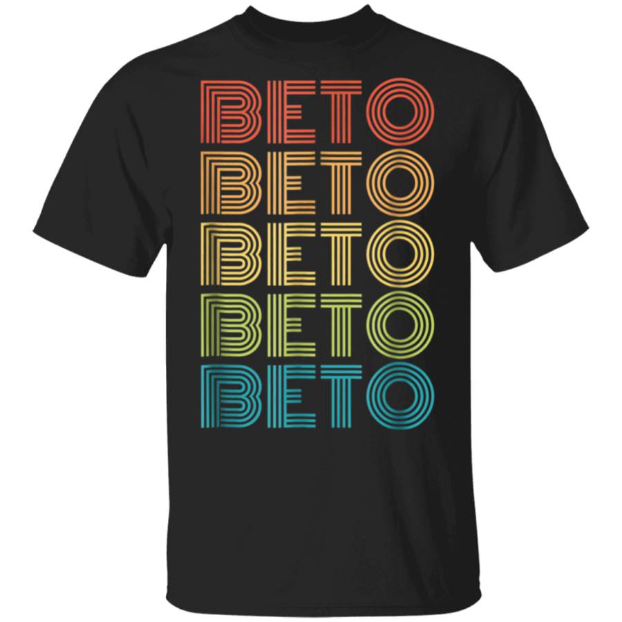 Beto TShirt Rainbow Retro Election Voting Gift