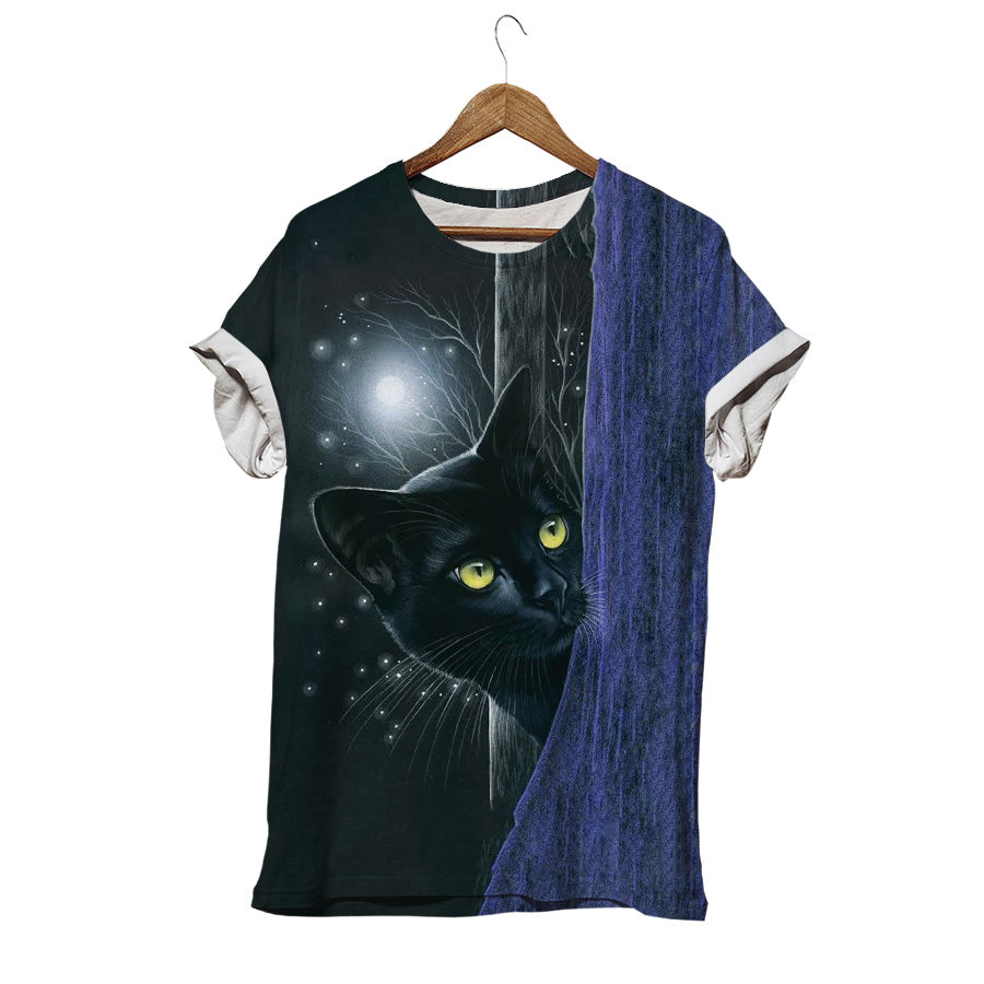 Little Black Kitten T-Shirt