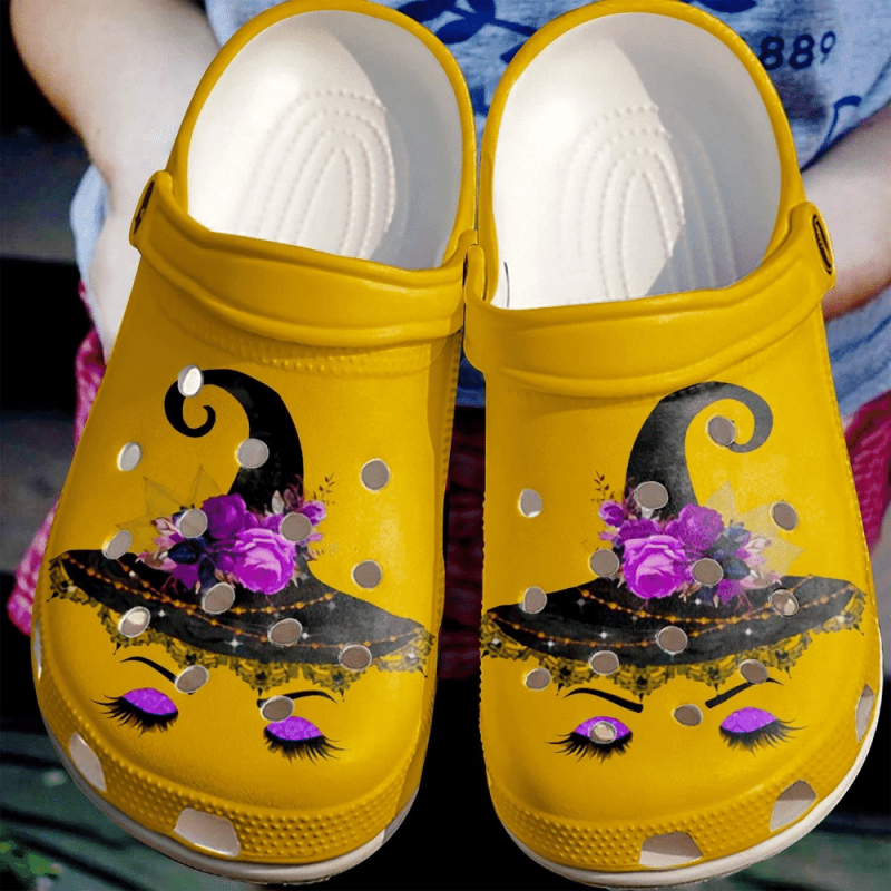 Witch Hat Fashion Style Rubber clog Shoes Comfy Footwear