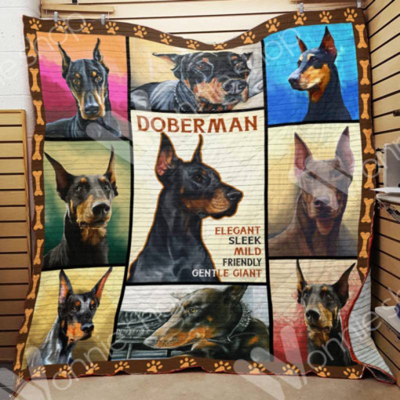 Doberman Pinscher Dog Blanket DCB2301 67O57