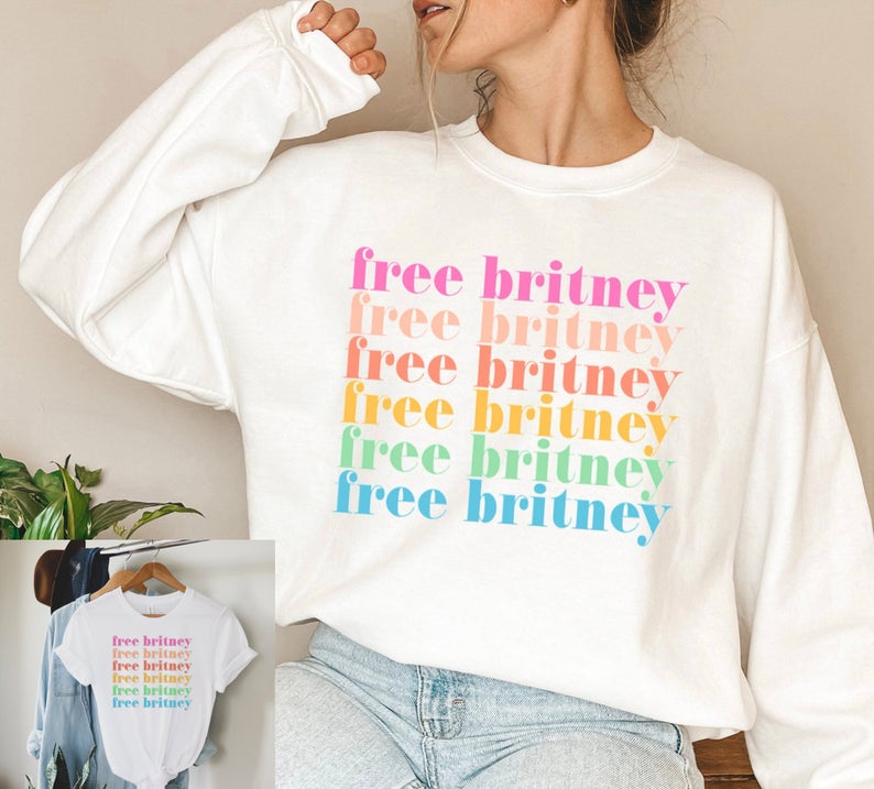 Free Britney Sweatshirt, Free Britney Shirt, Freebritney Shirt, Free Britney Movement, Trendy T-Shirts, Trending Shirts, Save Britney Tee