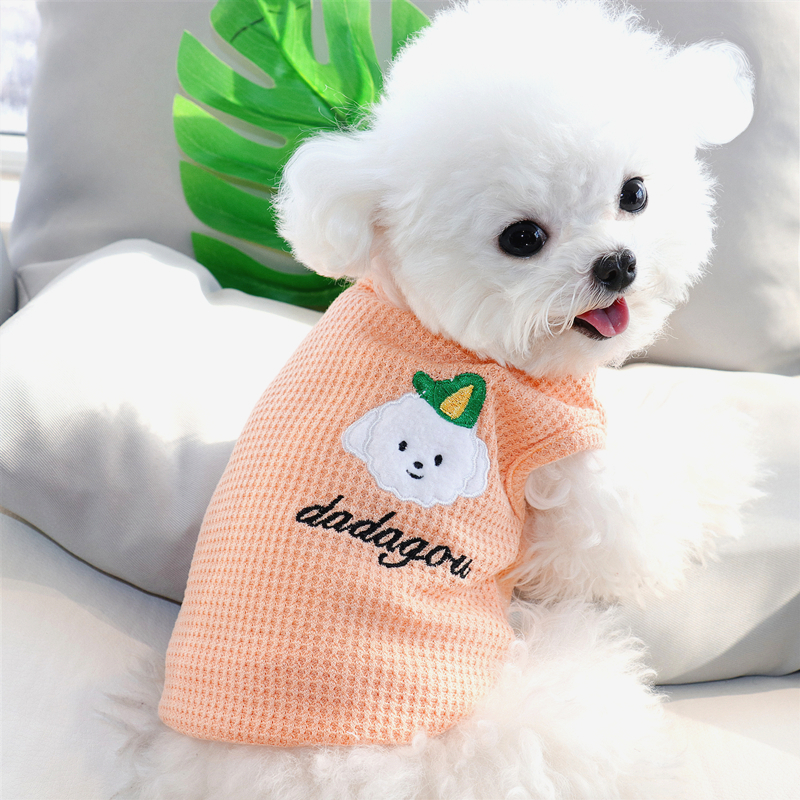 Dog Vest Clothes Spring Summer Pets Outfits Cooling Clothes for Small Dogs Pet T shirt Soft Puppy Dogs Clothes Shirts 137 alx