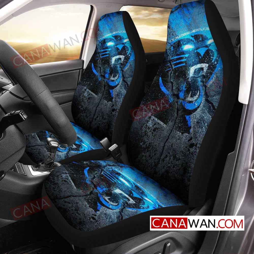 Carolina Panthers Style164 3D Customized Personalized Car Seat Cover