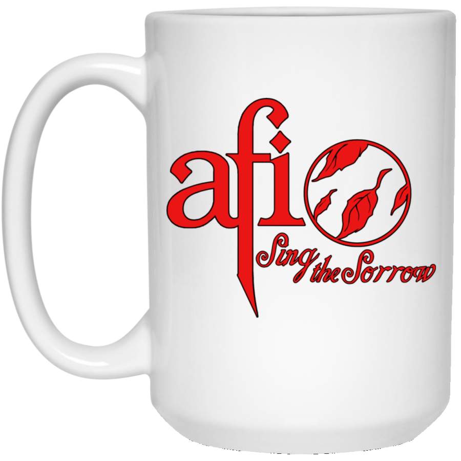 Afi Sing The Sorrow Custom White Big Mug