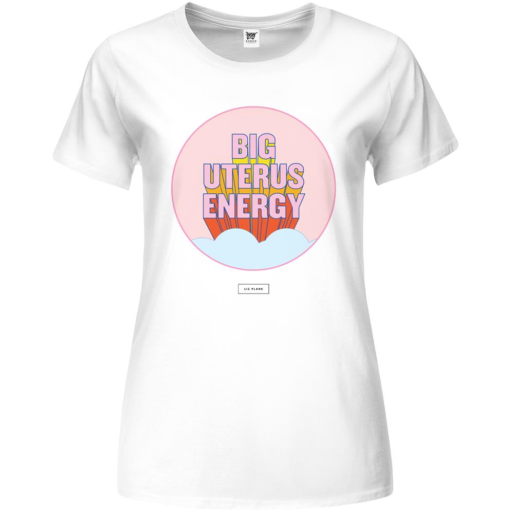 Big Uterus Energy (Uterus Optional) Premium Womens T Shirts