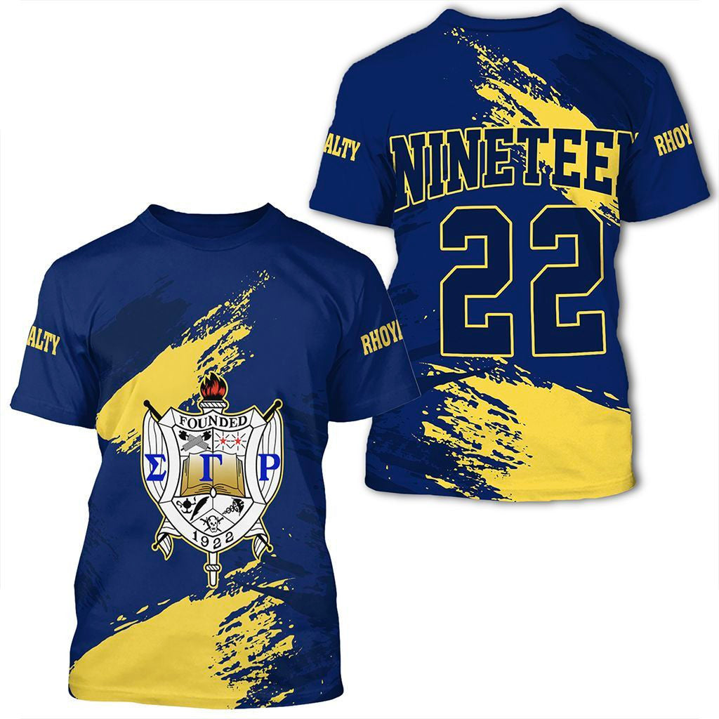 Wonder Print T Shirt – Sigma Gamma Rho Nineteen T Shirt