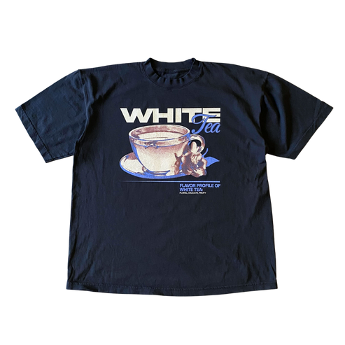 White Tea Tee Shirt Outfit  For Men  For Women