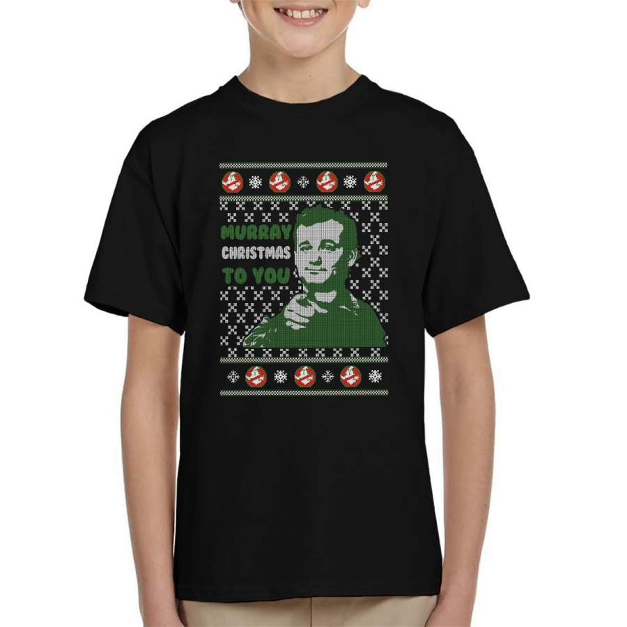 Bill Murray Christmas To You Kid’s T-Shirt