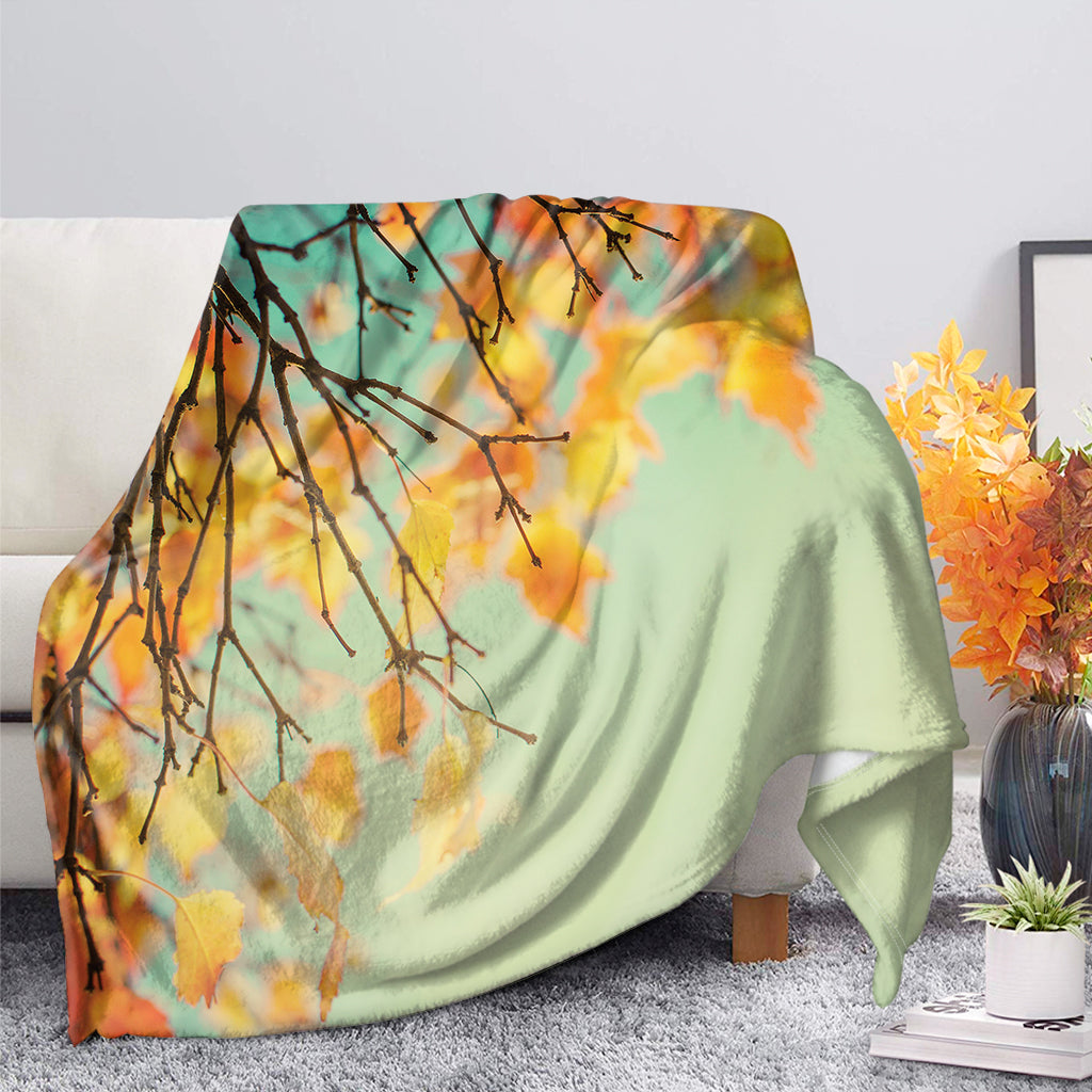 Vintage Autumn Print Blanket – Justbeperfect Shop