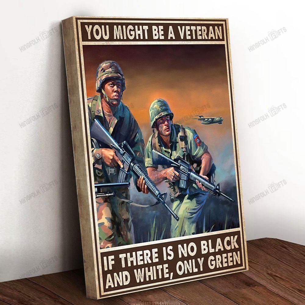 You Might Be A Veteran Canvas Poster Wall Art, Poster Print, Canvas Print Wall Decor