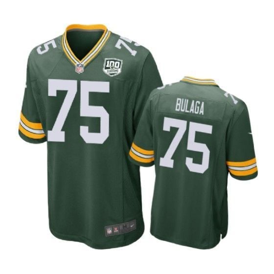 Green Bay Packers Bryan Bulaga Game Green Mens Jersey