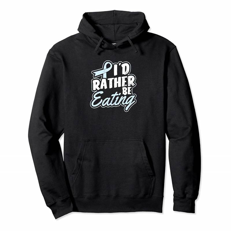 Achalasia Awareness Design Rather Be Eating Gift Pullover Hoodie