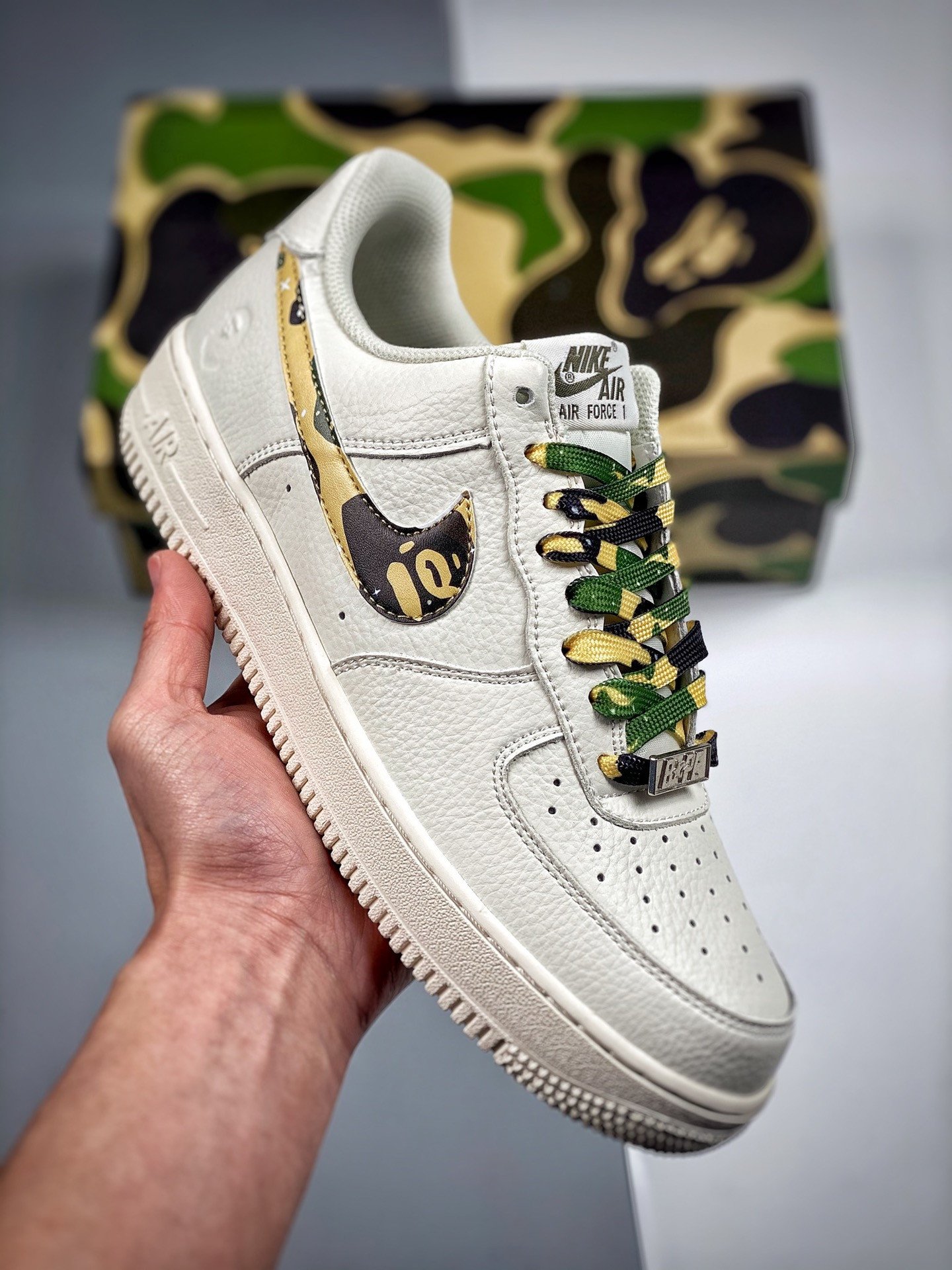 Bape x Nike Air Force 1 Low White 5341096