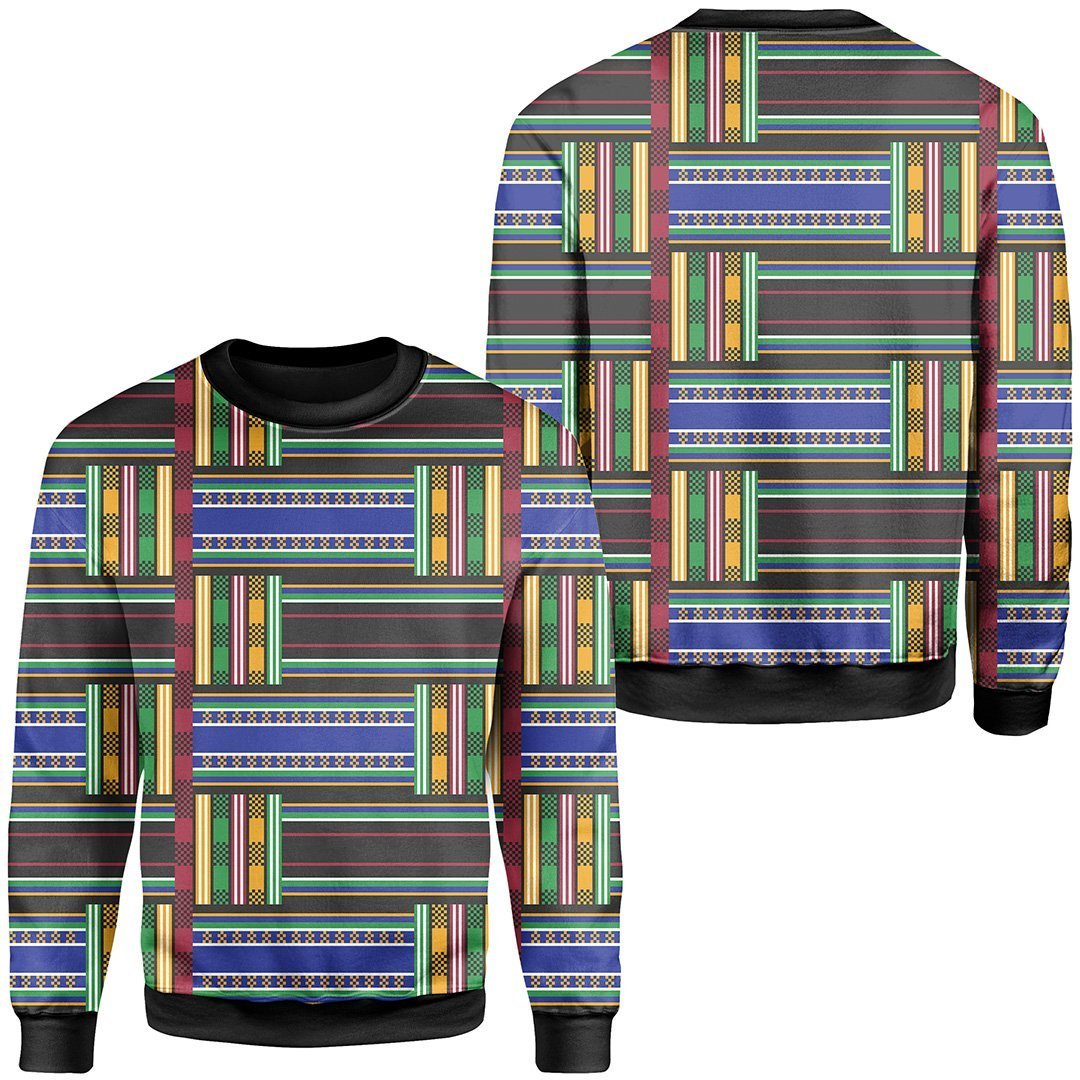 Greek Life Kente Sweatshirt – Emaa Da Top