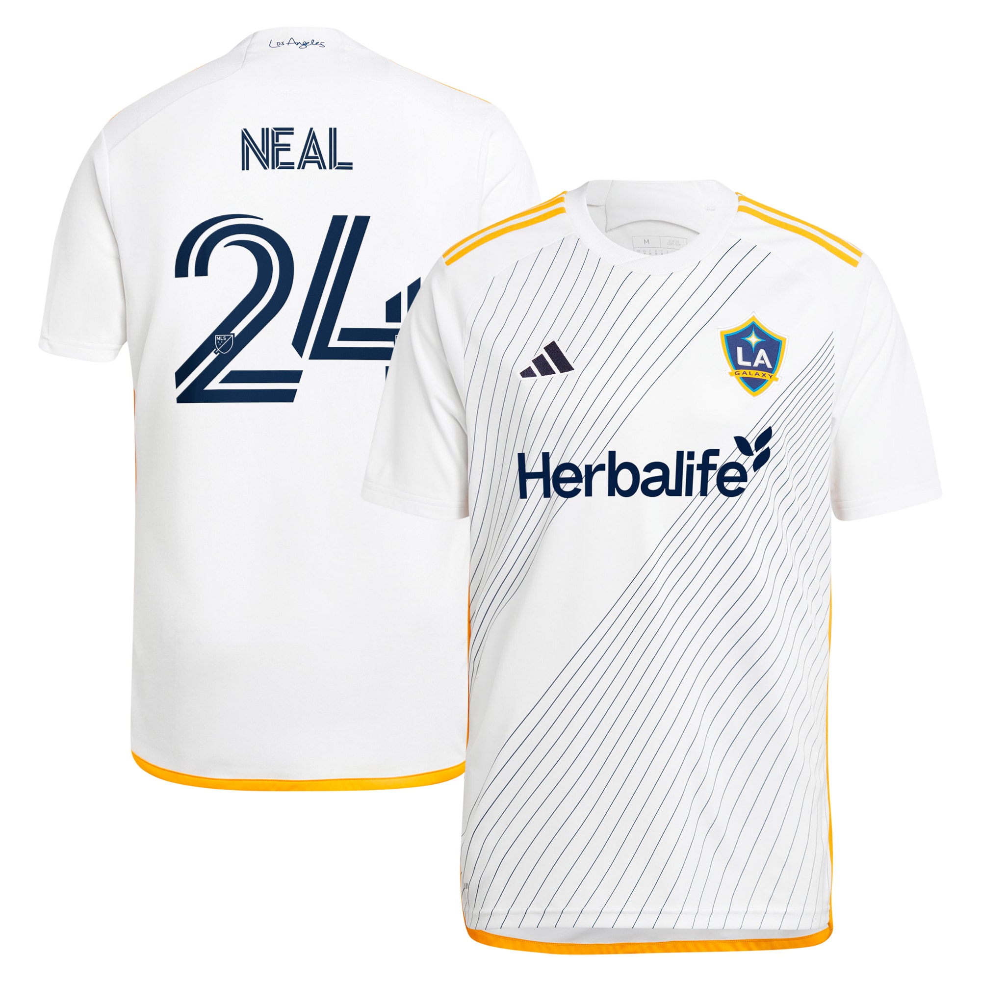 Jalen Neal LA Galaxy 2024 Angeleno Kit Replica Player Jersey – White