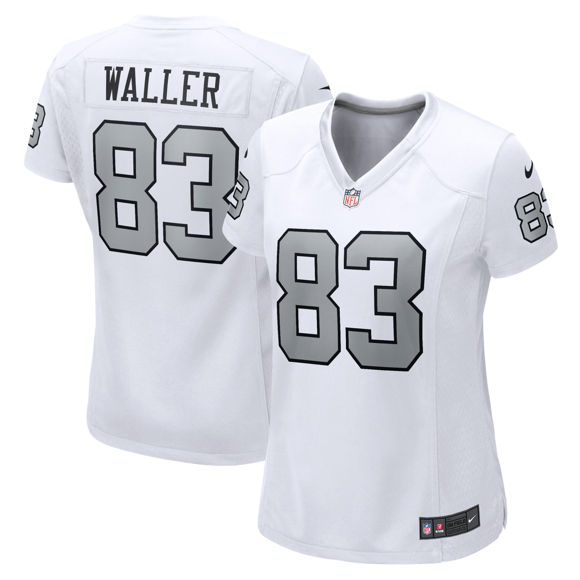 Women’s Las Vegas Raiders Darren Waller White Player Jersey