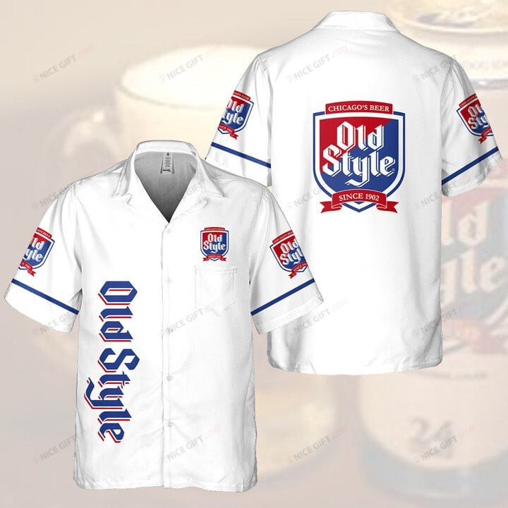 Heileman’S Old Style Hawaiian Shirt 3Hs-W1M3