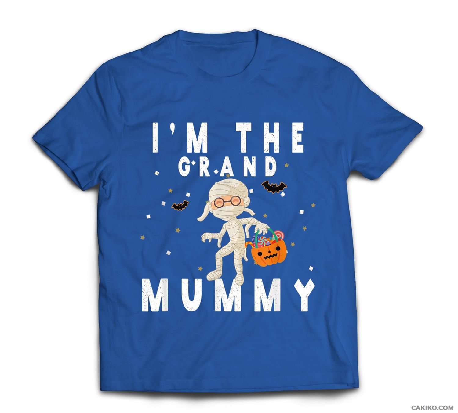Funny Grandma Halloween I’M The Grand Mummy T-Shirt